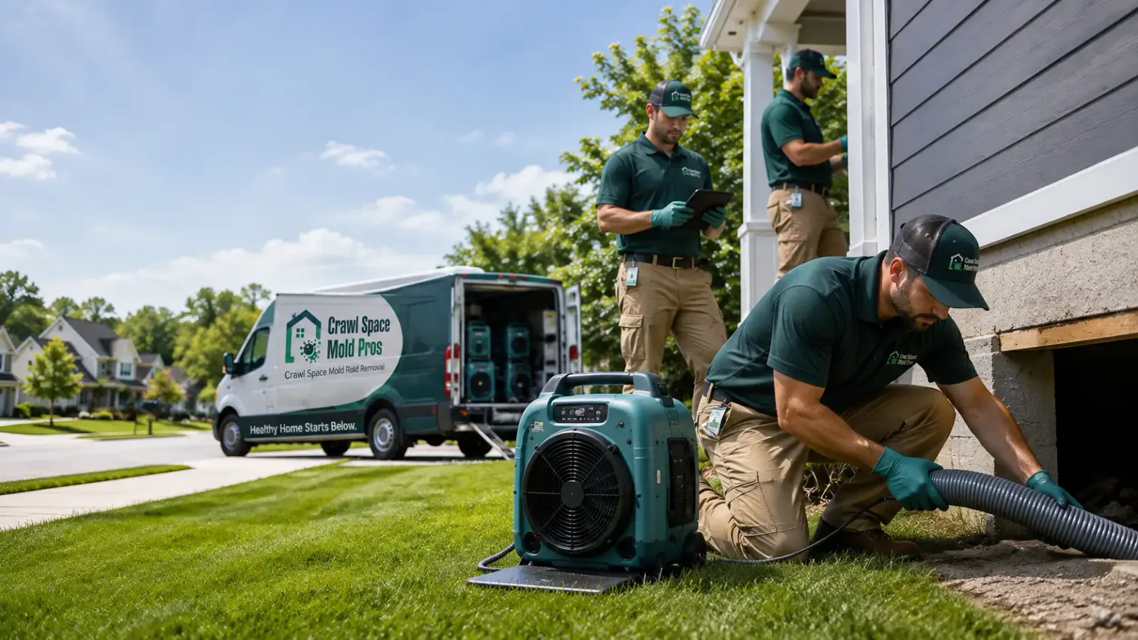 Crawl Space Mold Removal in Newton, NJ